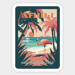 Visit Aruba Sticker